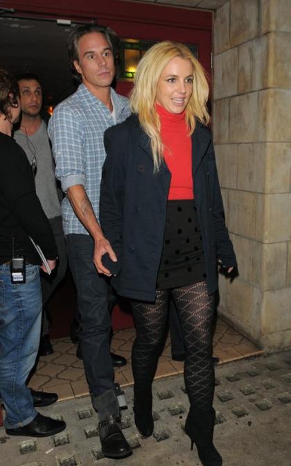 Britney Spears' Theatre Date in London