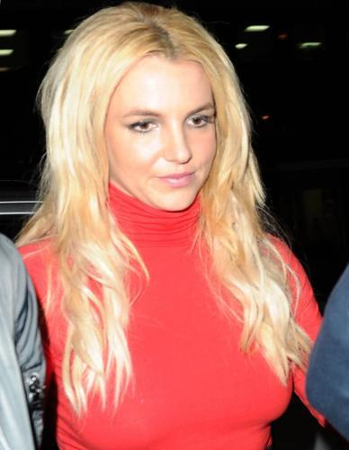 Britney Spears Hides Her Sweater Mounds
