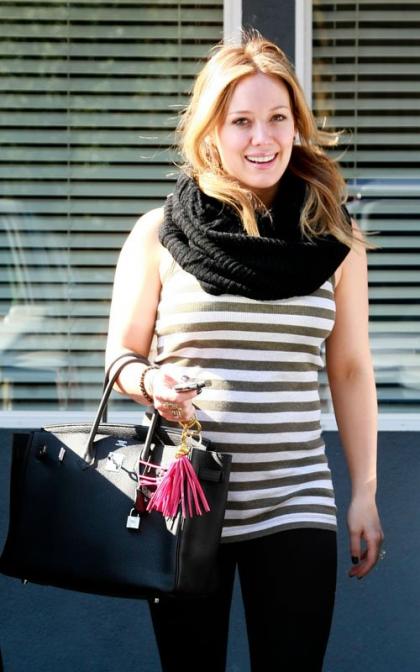 Hilary Duff's Pregnancy Fitness
