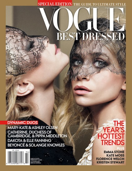 Ashley & Mary-Kate Olsen named Vogue's 'best dressed sisters' of 2011