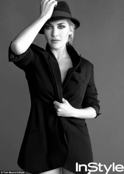 Kate Winslet: 'I like to do my own make-up. I believe in less is more'