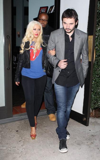 Christina Aguilera & Matthew Rutler: Mozza Mates