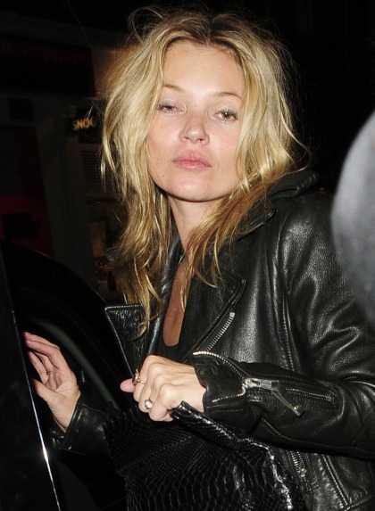 Kate Moss is too drunk to have Jamie Hince's baby, and he's pissed off