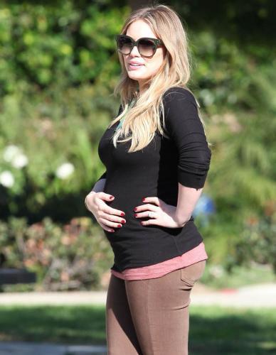 Hilary Duff's Sweet Pregnant Profile