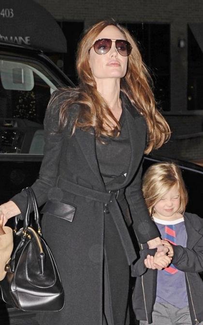 Angelina Jolie Takes the Kids to 
