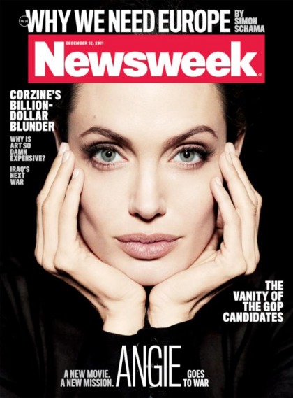 Angelina Jolie on Newsweek, approached filmmaking like a UNHCR mission