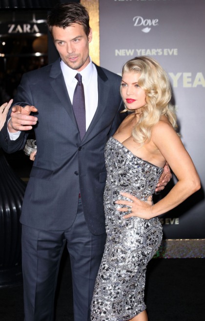 Fergie in Monique Lhuillier at the 'NYE' premiere: busted, jacked or lovely'