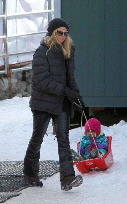 Heidi Klum's Snowy Aspen Family Getaway