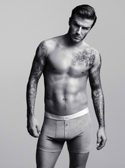 David Beckham's latest H&M ad campaign: is he stuffing his drawers'