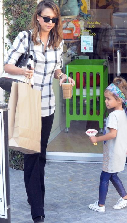 Jessica Alba and Honor: Bonding in Brentwood