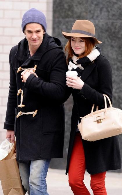 Emma Stone & Andrew Garfield's PDA-Packed Big Apple Outing