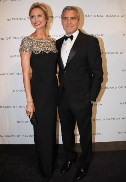 George Clooney & Stacy Keibler at the NBR Awards: adorable or trashy?