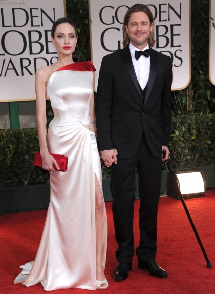 Angelina Jolie & Brad Pitt at the Globes: a bad night for the Brangelina Brand?
