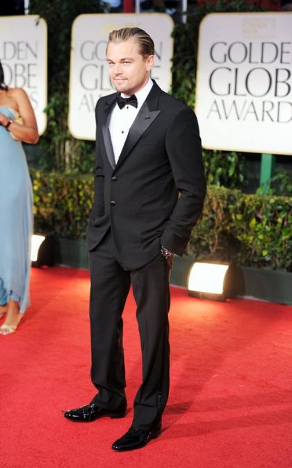 Leonardo DiCaprio's Dapper 2012 Golden Globes Arrival