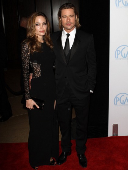 Angelina Jolie in black lace Michael Kors at the PGAs: gorgeous or budget?