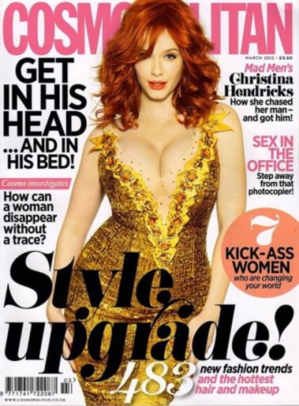 Christina Hendricks in Cosmopolitan UK March 2012