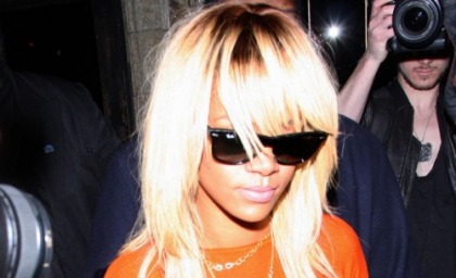 Rihanna Bleached Her Hair