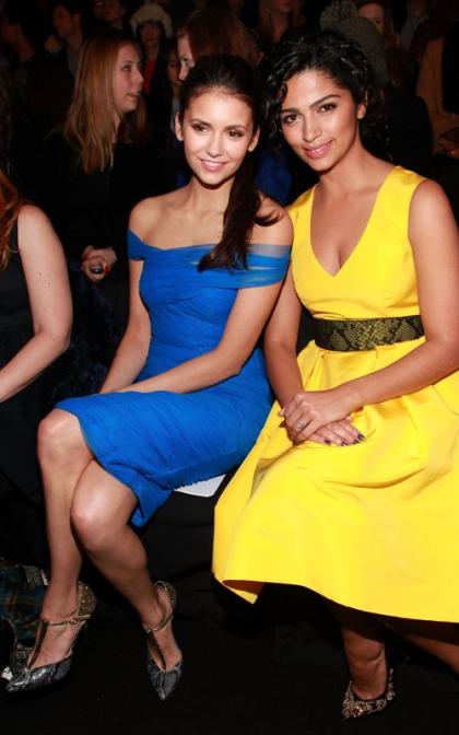Nina Dobrev & Camila Alves: Fashion Week Overload!