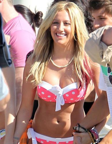 Ashley Tisdale Roller Bikini Girl