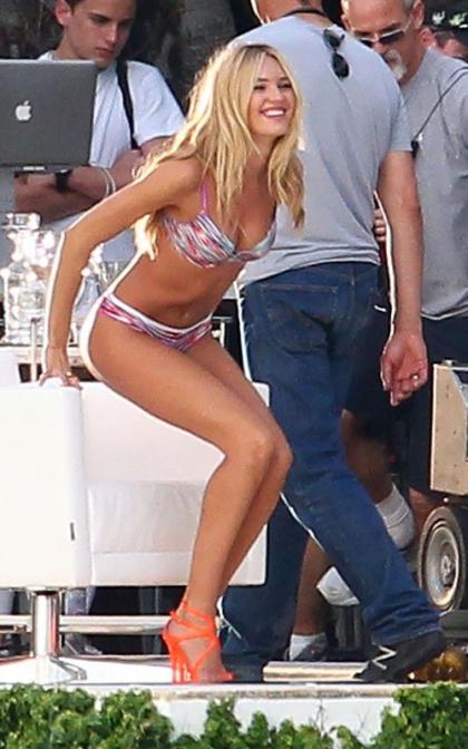 Candice Swanepoel's Bikini Shoot with Michael Bay