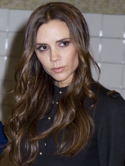 Victoria Beckham explains her appearance: 'I?m tired, Harper's not sleeping great'