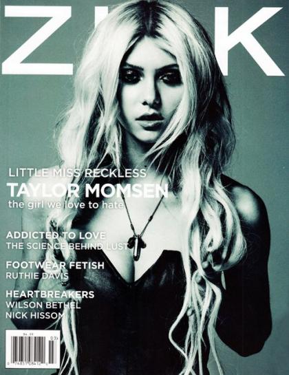 Taylor Momsen Covers Zink March 2012