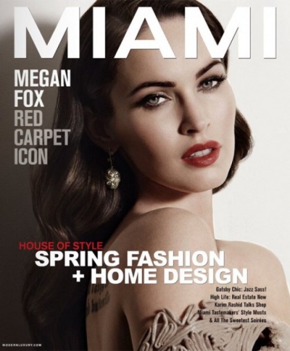 Megan Fox in Miami Magazine