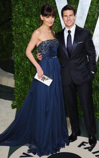Tom Cruise & Katie Holmes: Vanity Fair Oscar Party Pals