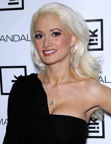 Holly Madison Drops Some Half Cleavage