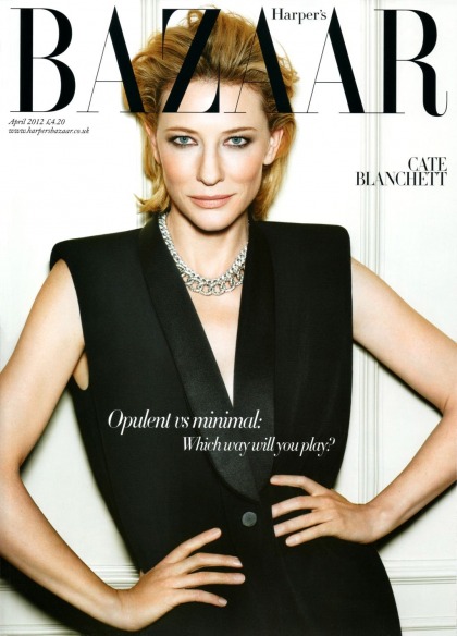 Cate Blanchett covers Bazaar UK, says she?d play a Bond villainess 'in a heartbeat'