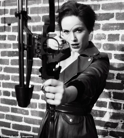 Christina Hendricks' leathery V Magazine shoot: awful, tacky & nonsensical'