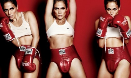 Jennifer Lopez Has a Crotch Bulge in V Magazine