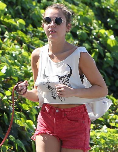 Miley Cyrus And Her Hipster Short Shorts