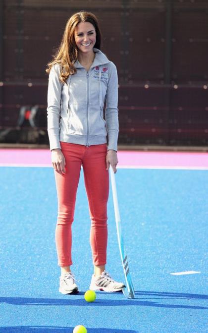 Kate Middleton Shows Off Her Hockey Skillset