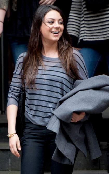 Mila Kunis: Gorgeous in Glasgow