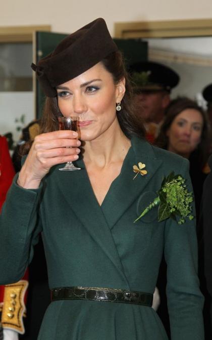 Kate Middleton Holds Court at St. Patrick's Day Parade