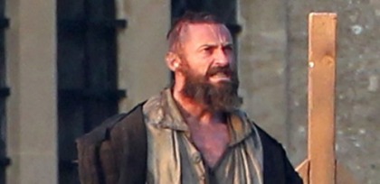 Hugh Jackman Has a Nice Beard Going for 'Les Miserables'