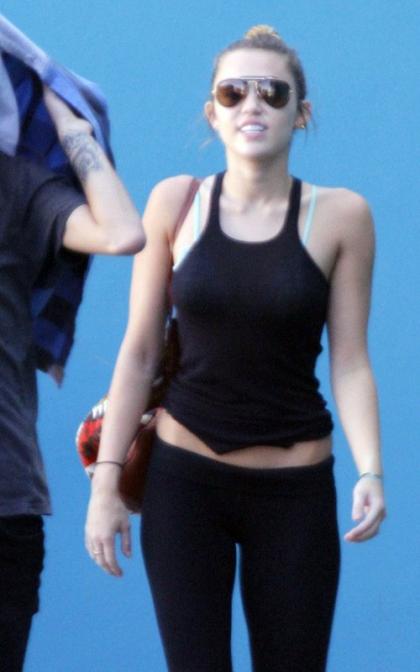 Miley Cyrus: Pilates Does a Body Good