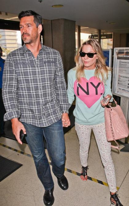 LeAnn Rimes & Eddie Cibrian Set Off for San Antonio