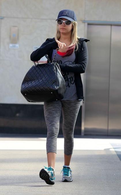 Yankees Girl Ashley Tisdale: Fit and Fabulous
