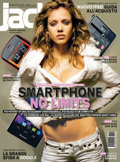 Jessica Alba in Jack Magazine Italy