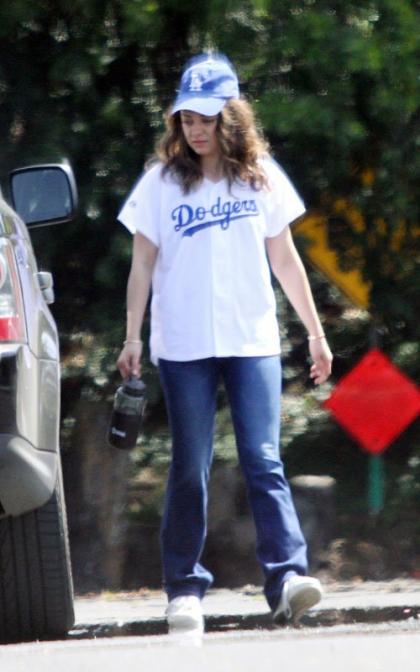 Mila Kunis: Opening Day Dodgers Darling
