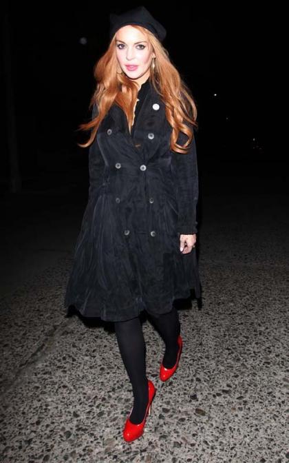 Lindsay Lohan's Sober Bar Night in Tinseltown