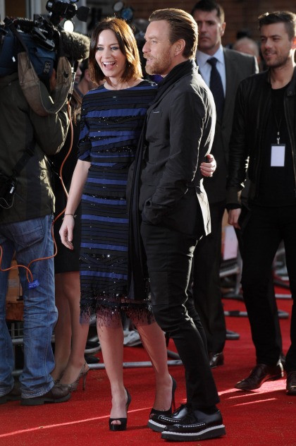 Emily Blunt & Ewan McGregor at London premiere: who would you rather?