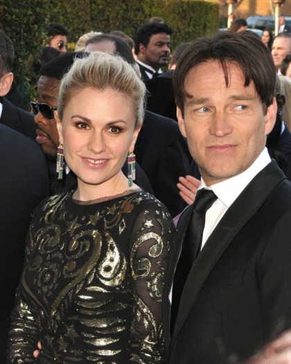 Anna Paquin and Stephen Moyer are expecting their first child together