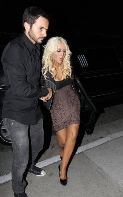 Christina Aguilera's Night on the Town with Matt Rutler