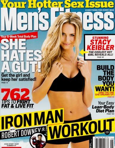 Stacy Keibler's Hotness Is Back For Men's Fitness