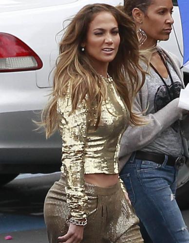 Jennifer Lopez's Big Golden Booty