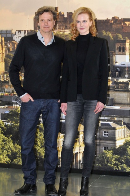 Nicole Kidman & Colin Firth in Edinburgh: adorable or too matchy-matchy?