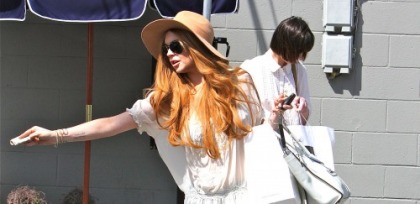 Lindsay Lohan Late for 'Glee' Guest Appearance